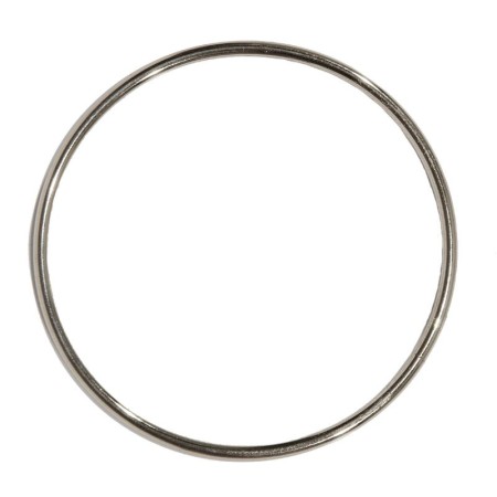 Anello in metallo 12 pz. dm8 Silver